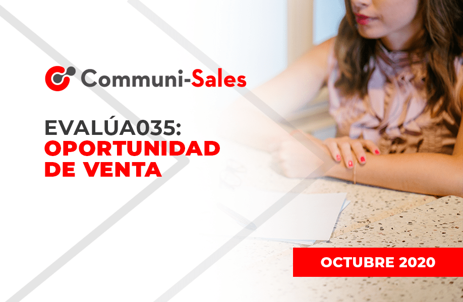 Evalúa035: oportunidad de venta